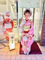 媛(en)&nbsp;七五三★７歳着付け、日本髪ヘアーメイク　レンタル可能
