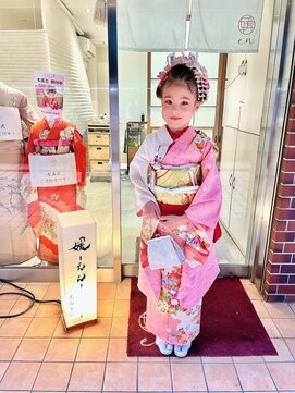 媛(en) 七五三★７歳着付け、日本髪ヘアーメイク　レンタル可能