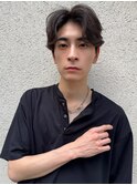 ツーブロックセンターパート　n8.5.22