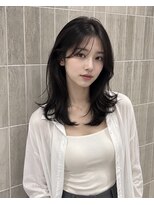 アレムダウン 三宮(AREUMDAUN) 韓国レイヤー/ミディアムレイヤー/ニュアンスヘア