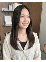 零秒女髪 千里丘店 髪質改善で叶える上品な艶ロングスタイル艶髪美髪髪質改善カラー