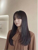 ウィズ ヘア デザイン(wis hair design) 酸性ストレート×髪質改善ツヤサラロング
