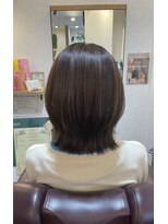 チアー ヘアリラクゼーション 富雄店(cheer HAIR RELAXATION)&nbsp;外はねボブ