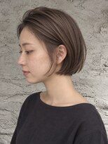 吉 船橋(kici) 船橋/ブラウン/かきあげショートボブ