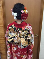 フェリーチェ(felice) 流行りの波ウェーブをとりいれて可愛いアレンジヘア
