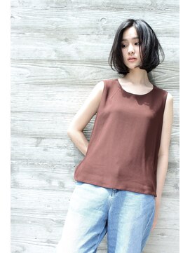 ソルト(Salt) 大名<Salt>大人の透明感を引き出すnaturalボブ(OKABE)2