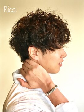 マグヘアー(mag hair) モードマッシュショート☆パーマ