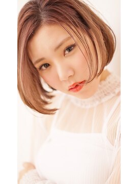 アジュール ヘアデザイン(Aｊu r hair design) 【Aju-r】☆ラベンダーグレージュボブ☆