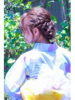 キサ ファータ 恵比寿(kisa fata)&nbsp;[オージュアサロン/恵比寿]編みこみアレンジ