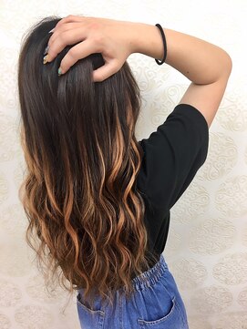 あるじゃんすー さいたま店 ナチュラルロング★グラデＳｔｙｌｅ#エクステ#さいたま