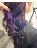 ユニコーンカラーブルーパープル