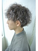 ムーンジェジェ(moon jeje) 雰囲気抜群！シルバーアッシュ×スパイラルマッシュ★  藤原