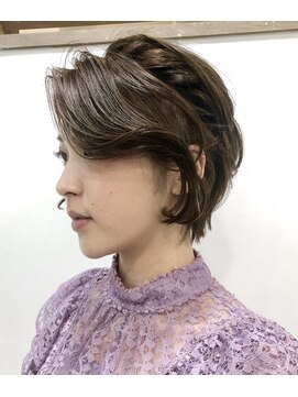 ニチカ 銀座(NYCKA) 小顔ショート+簡単ヘアアレンジ