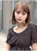 切りっぱなしボブ モテ