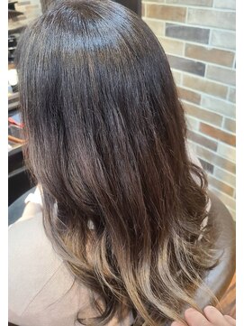 ルシエ 吉祥寺(LUCIE) 地毛を活かしたグラデーションカラー