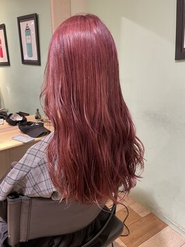 ラべリー 池袋(LOVELEY) カシスピンク ヘアカラー 池袋