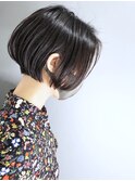 【morio池袋】2021年人気大人かっこいい前下がりショートボブ