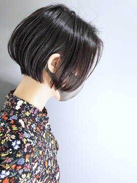 ラウンジ モリオ イケブクロ(Lounge MORIO Ikebukuro) 【morio池袋】2021年人気大人かっこいい前下がりショートボブ