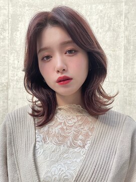 ダヴィン 中目黒(DaVin) 【DaVin中目黒】韓国ヘア フェイスレイヤー ミディアムヘア