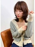 【elto烏丸】大人かわいい小顔ミディアム20代30代40代ベージュ