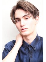 ルックグッドストア(LOOK GOOD STORE)&nbsp;センターパート 韓国マッシュ 刈り上げ ニュアンスパーマ 元町