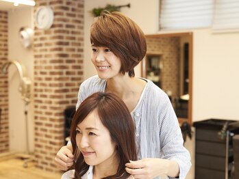 オーガニック 吉祥寺店(Organic)の写真/【吉祥寺】気になる白髪や色ムラを手軽に気軽にきれいにできる♪ゆったりと過ごせる大人女性サロン