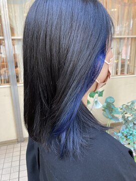 アリュー(allu) インナーカラーBlue