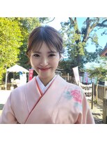 イノチカ(INOCHIKA) ミディアムヘア・ヘアセット