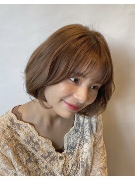 スパイスアヴェダ サロンアンドスパ 玉川高島屋SC店(SPICE AVEDA salon&spa) ナチュラルボブ/タンバルモリ/顔まわりレイヤー