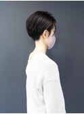 ステップボーンカット×マスキュリンショート