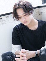 ディッセンバー 神宮前(December)&nbsp;ミディアムセンターパート/スパイラルパーマ/無造作スパイラル