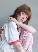 顔まわりレイヤーボブ