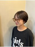 丸っとショートボブ
