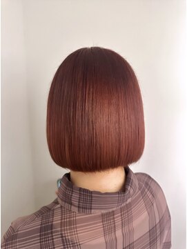 シェノン 表参道(CHAINON) 暖色カラーボブ