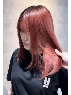 ルイス(L'wis) 透明感up!インナーカラーにも♪韓国風ロゼピンク【L'wis乙津】