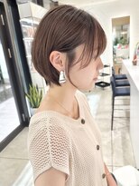 ステア ケース(stair case)&nbsp;大人前下がりショートボブ耳かけ