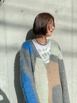 チクロヘアー(Ticro hair) olive brown