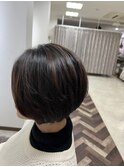 [ヘアークラフトサン] 大人女性におすすめ◎似合わせショ-トボブ