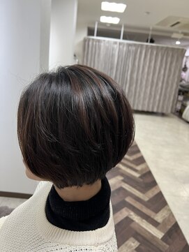 ヘアークラフト サン 住吉店 [ヘアークラフトサン] 大人女性におすすめ◎似合わせショ-トボブ