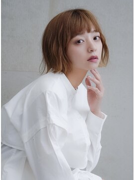 ジャックインザボックス(JACK IN THE BOX) 切りっぱなし外ハネボブ/顔周り/ニュアンススタイル