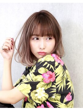 カリーナコークス 原宿 渋谷(Carina COKETH) ケアブリーチ/インナーカラー/ダブルカラーボブ/レイヤーカット