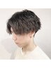 【メンズ】カット＋波打ちパーマ_￥14000
