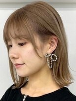 ウィコ 新宿(WICO)&nbsp;ベージュカラー[新宿駅/切りっぱなしボブ/エアリーロング]