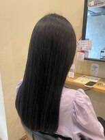 アルター(aL ter)&nbsp;暗髪カラー［カール/セミディ/シアーカラー/姫カット/鎌取］