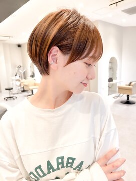 シシ 大宮(She 2.) 丸みショート/ショート/ショートボブ/ボブ/髪質改善/大宮