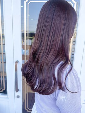 ヘアドレス ルチュラ(Hair dress LucuLa) 【ルチュラ折戸】ピンクパープルカラー