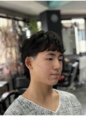 マレット テーパー スキンフェード 枚方 南楠葉