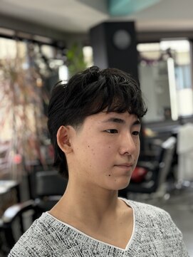 ヘアーラボ 樟葉(Hair Labo) マレット テーパー スキンフェード 枚方 南楠葉