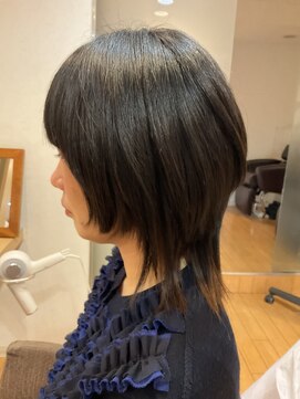 タタ(hair make tata) マッシュウルフ