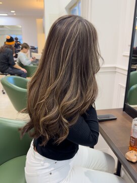 タイドヘア 茨木店(TIDE HAIR) 【海外HAIR】ナチュラルハイライトカラー